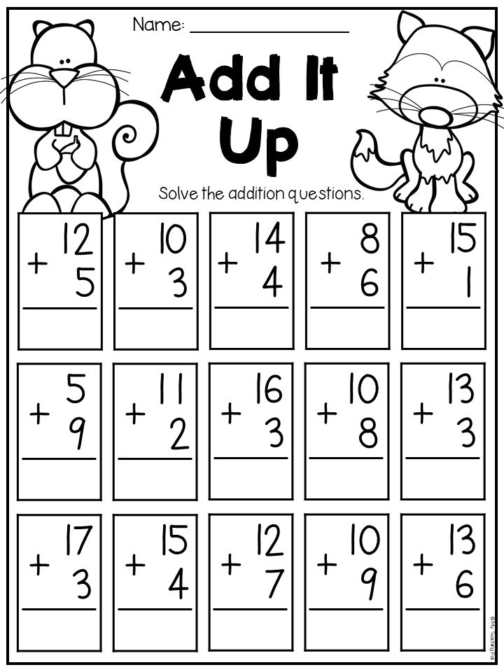 10 Math Worksheets 1St Grade Coo Worksheets