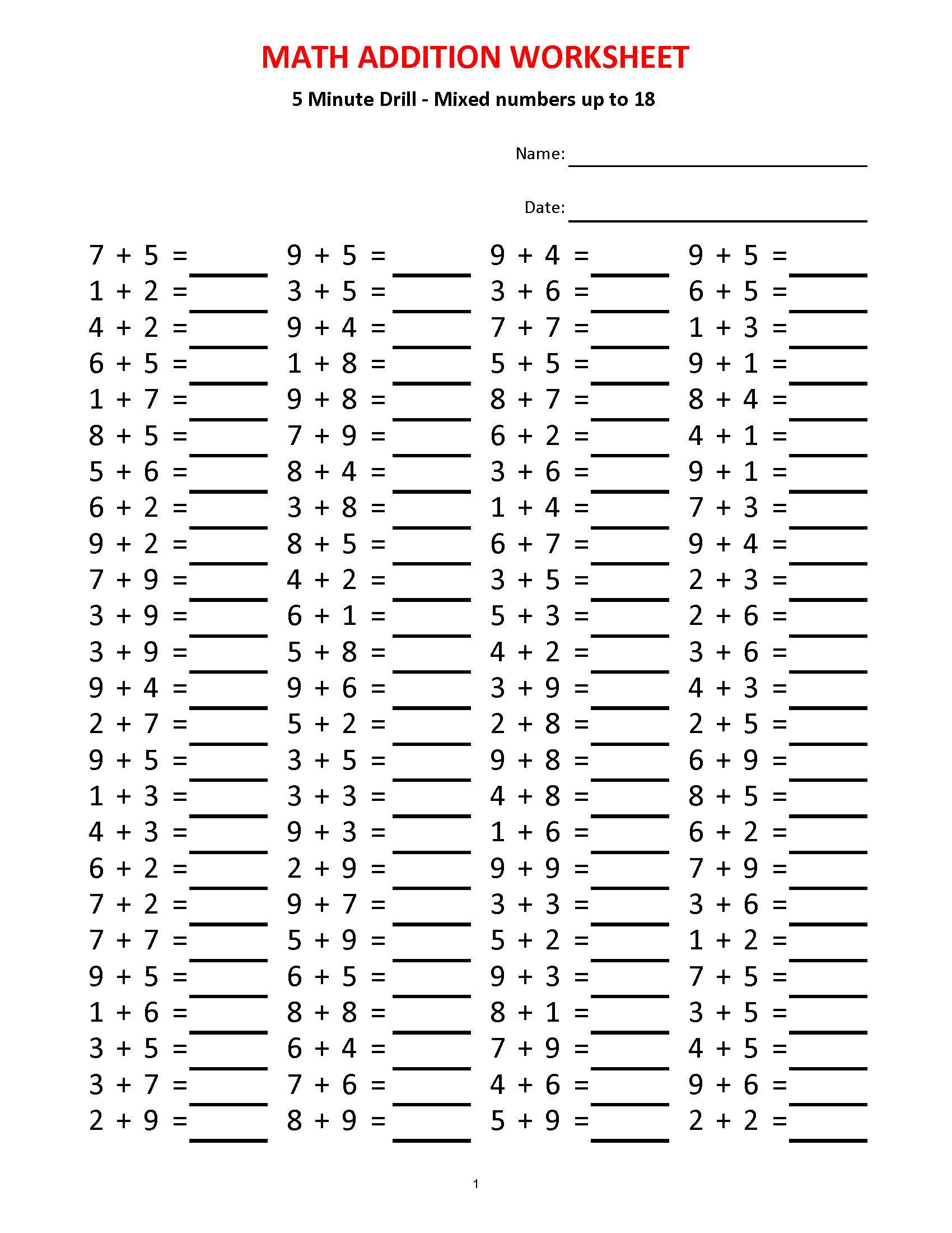 10th Grade Worksheets Pdf