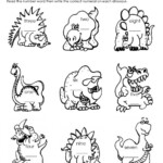 13 Dinosaur Math Worksheets Worksheeto