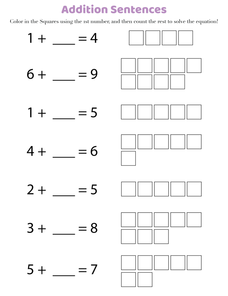 1st Grade Math Printerfriendly