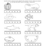 1St Grade Measurement Worksheets Math Worksheet For Kids