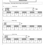 1St Grade Measurement Worksheets Math Worksheet For Kids Kids Math