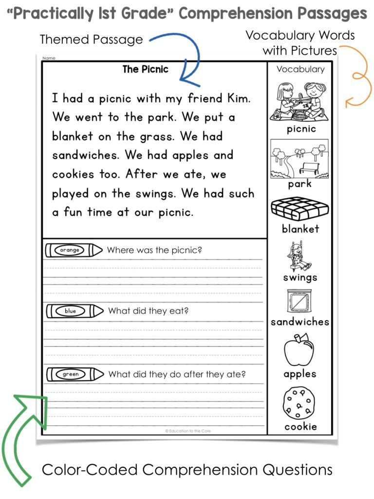 1st Grade Reading Worksheets 1st Grade Reading Worksheets Reading 