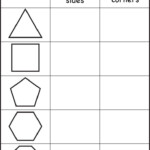 1St Grade Shapes Worksheets For Download Math Worksheet For Kids