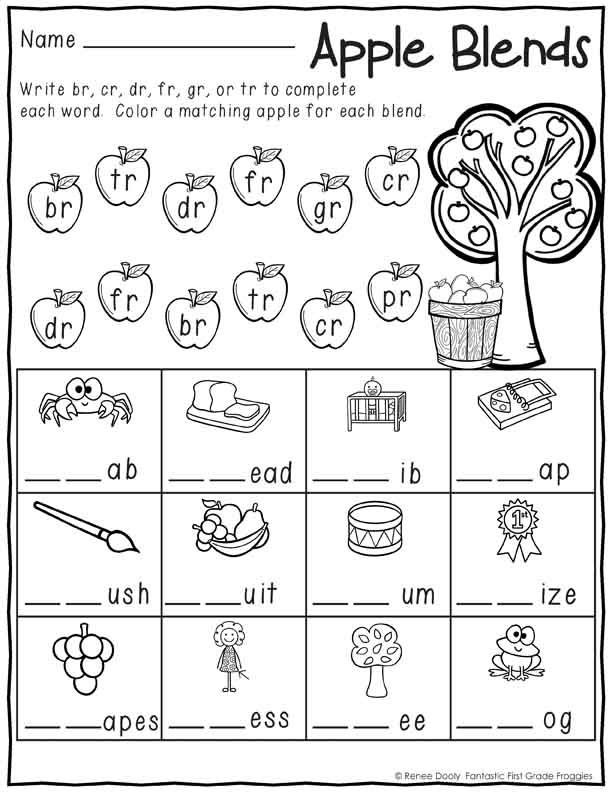 20 1St Grade Phonics Worksheets Worksheets Decoomo