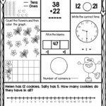 2nd Grade Daily Math Worksheets Second Grade Spiral Review Math