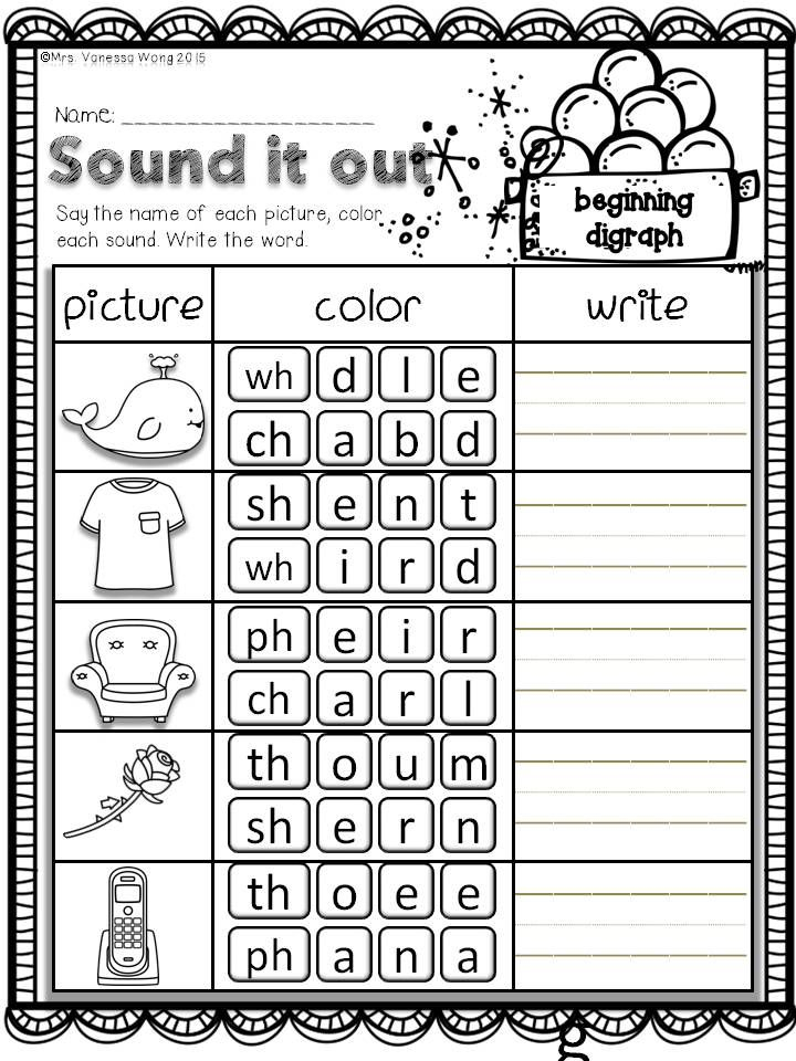 30 1St Grade Phonics Worksheets Pdf Coo Worksheets