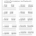 5th Grade Handwriting Worksheets