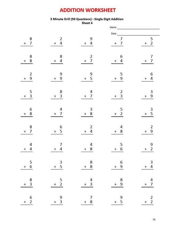 7Th Grade Minute Math