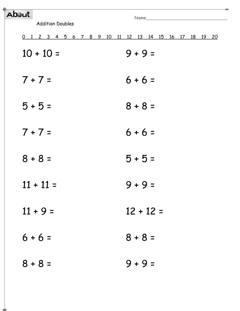 Addition Worksheets Coloring rocks Kumon Math Free Printable Math