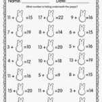 Blog Dla Nauczycieli J zyka Angielskiego Easter Math Math Freebie