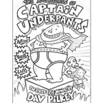 Captain Underpants Coloring Pages Captain Underpants Thanksgiving