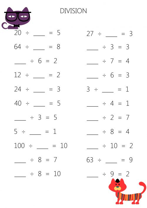 Cool Math Worksheets