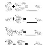 Dinosaur Addition Worksheets 99Worksheets