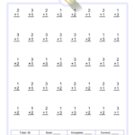 Download Printables One Minute Timed Addition Worksheets These Addition