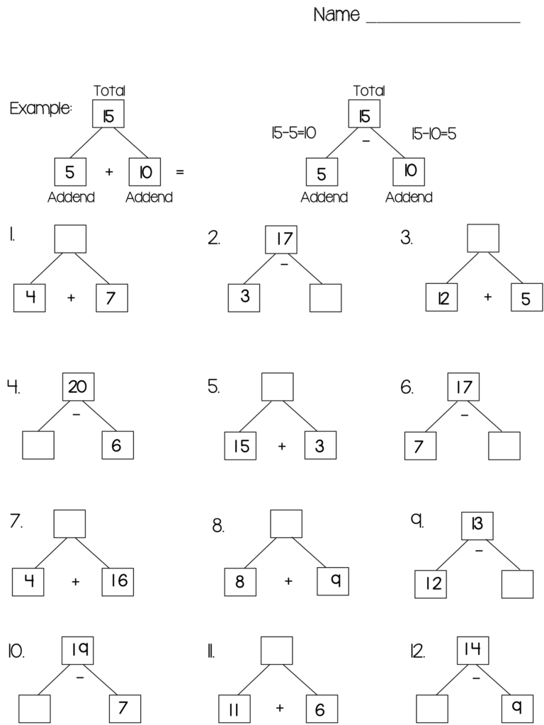 First Grade Common Core Math Worksheets Tomas Blog