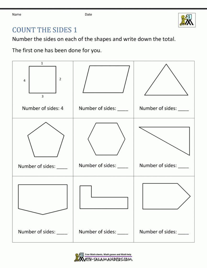 First Grade Geometry