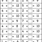 First Grade Math Worksheets Kindergarten Math Worksheets 1st Grade 22