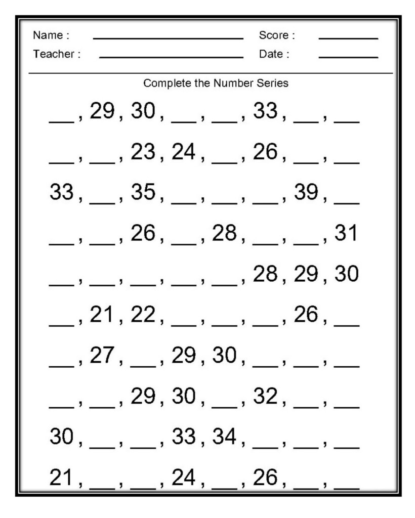 Free Math Worksheets For First Grade Ideas 2022