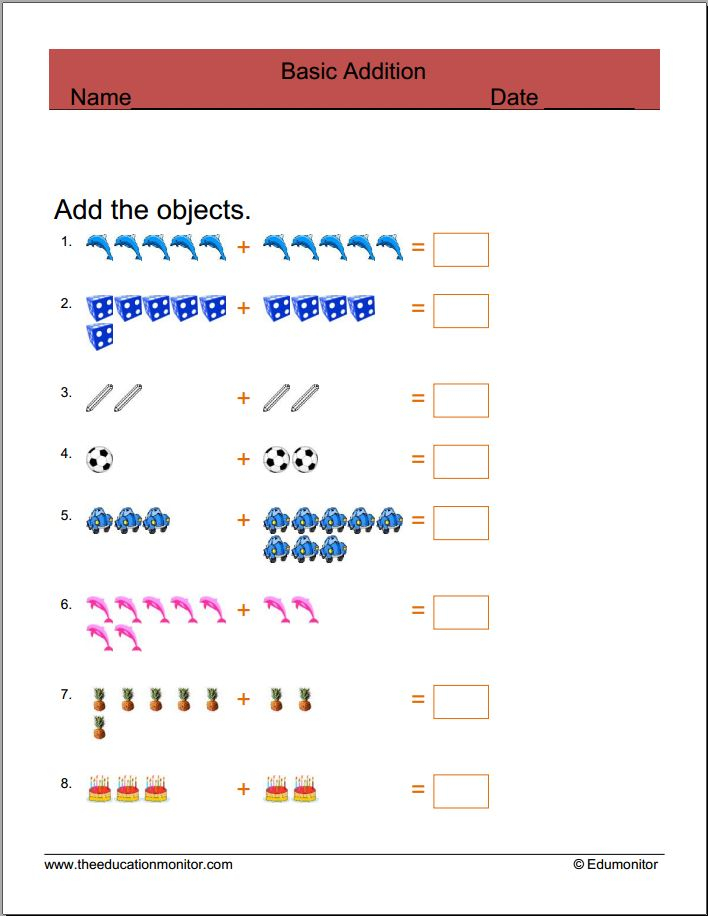 Free Printable 1st Grade Math Worksheet Pdf First Grade Math 