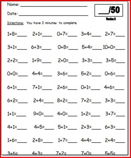 Free Printable 1st Grade Math Worksheet Pdf First Grade Math 