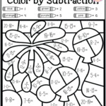 Free Printable Math Coloring Worksheets For 1st Grade 2nd Grade Math