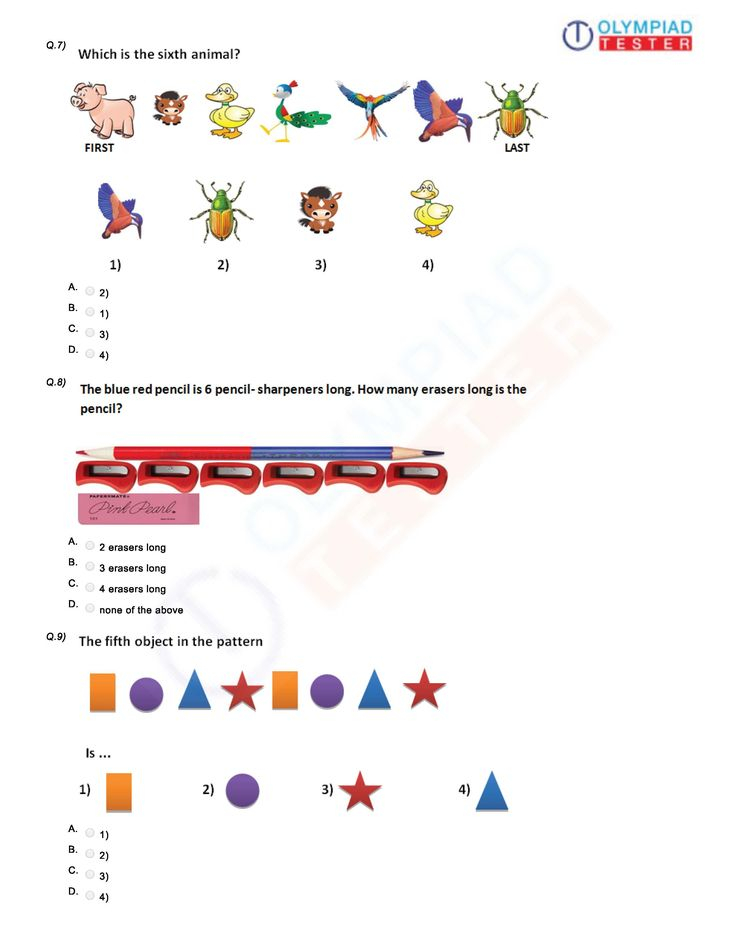 Grade 1 Assessment Test Olympiad Worksheets For Class 1 Pdf Worksheet 