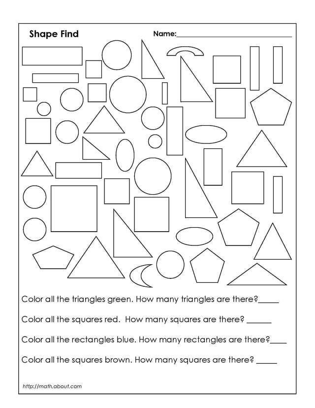 How To Teach Basic Shapes To Preschoolers The Teaching Aunt Pin On