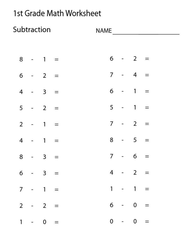 Image Result For Mixed Math Problems First Grade 1St Grade Math 