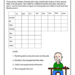 Logic Puzzle Worksheet Free Esl Printable Worksheets Made By Teachers