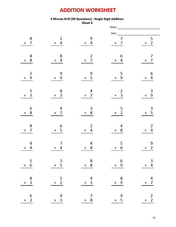 Math Addition And Subtraction Worksheets Pdf Guadalupe Robinson s 