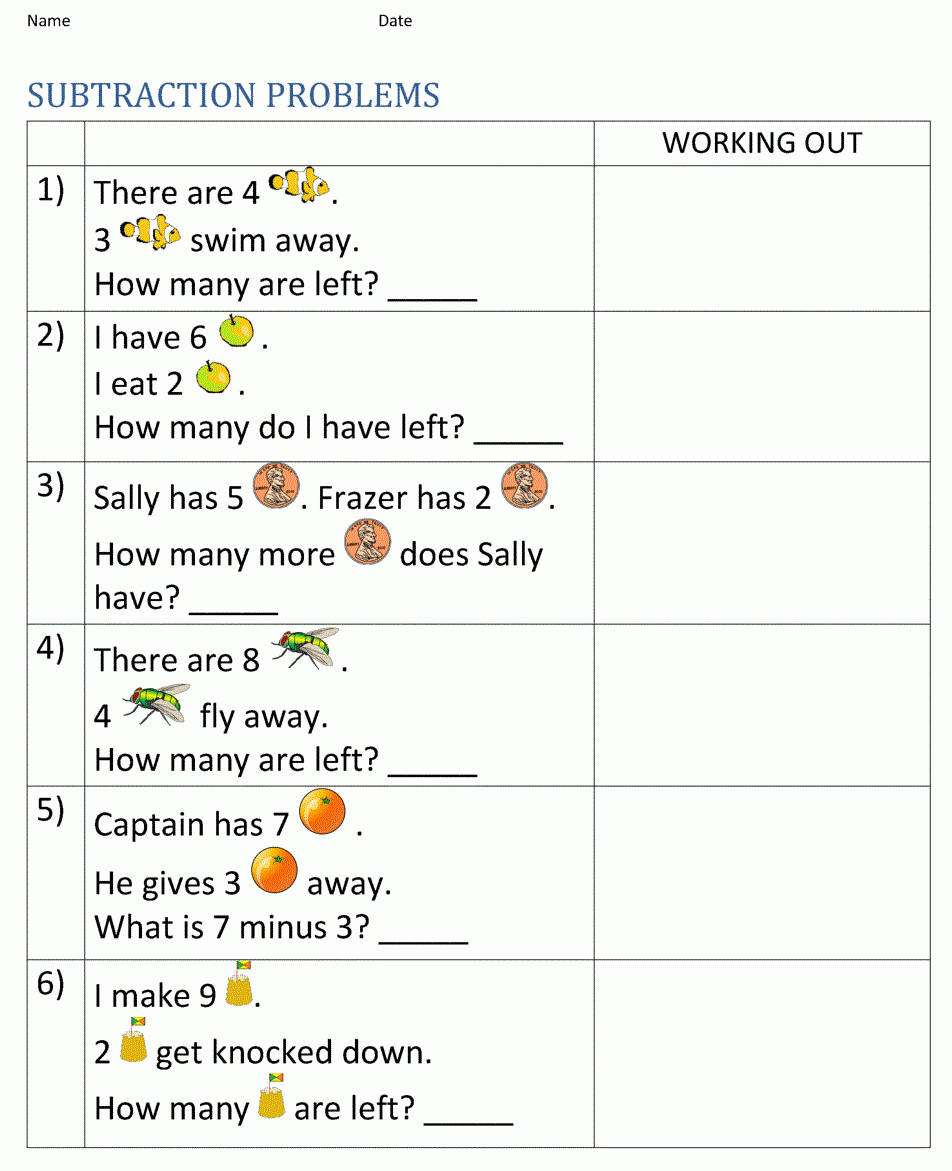 Math Problems For First Graders Worksheets WorksheetsCity