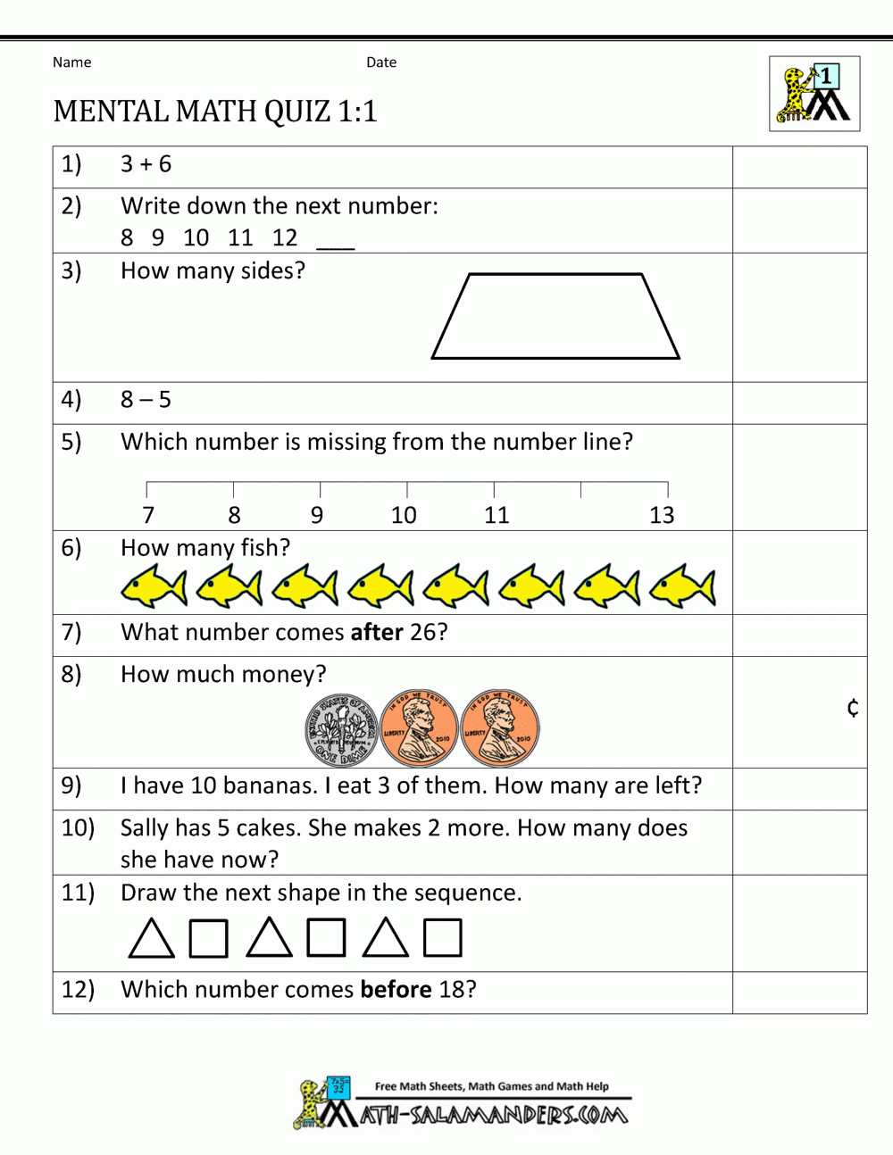 Maths Worksheets For Grade 1 Addition Maths Worksheets For Grade 1 