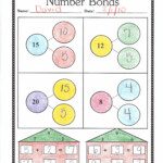 Number Bonds Worksheet First Grade Number Bonds Worksheets Numbers