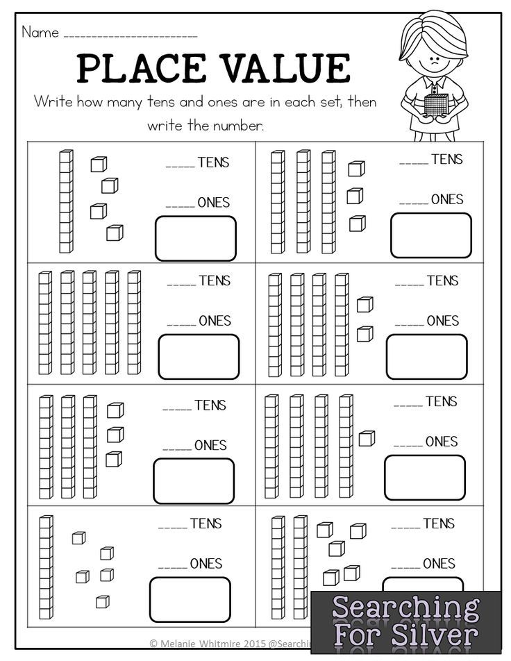 Place Value And TONS Of Other Math Literacy No prep Printables For