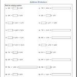 Printable Grade 1 Math Worksheets Activity Shelter Reading