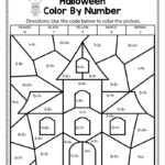 Printable Halloween Math Worksheets For 1st Grade 1st Grade Math