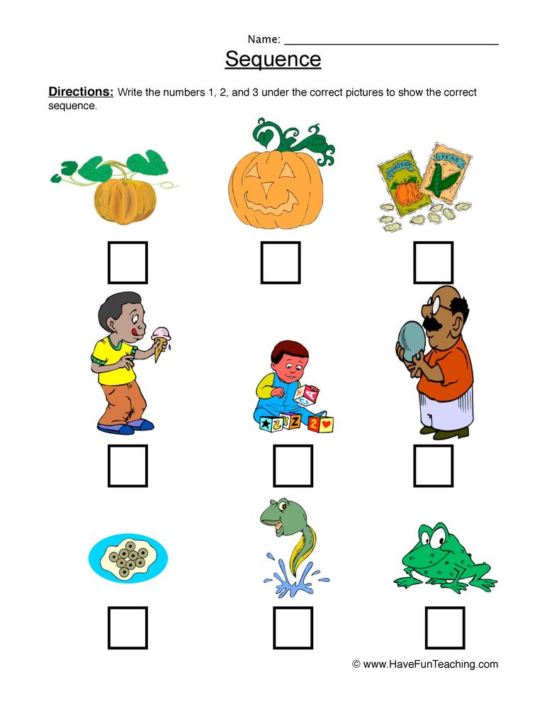 Sequencing Pictures Worksheet Sequencing Worksheets Have Fun 