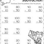 Spring Math Worksheets For First Grade Spring Subtraction Fun Math