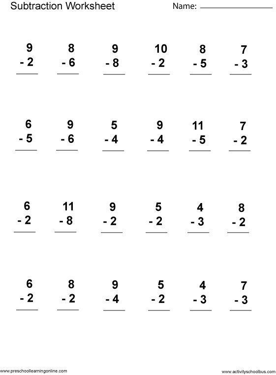 Subtraction With Regrouping Worksheets 2 Digit Subtraction Worksheets 