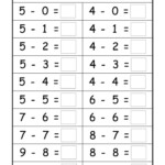 Subtraction Worksheet Math Addition Worksheets Subtraction