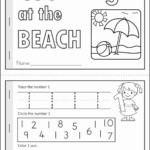 Summer Review Kindergarten Math Literacy Worksheets Activities