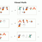 Visual Math Worksheets Maker Sample Visual Addition Visual Math