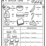 Winter Math And Literacy Pack For First Grade Worksheets And