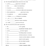 15 First Grade Spanish Worksheets Worksheeto