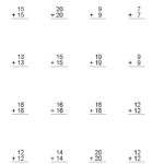 17 Adding Number To Ten Worksheet Worksheeto