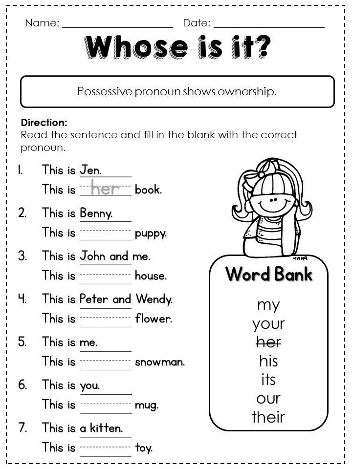1st Grade English Worksheets Best Coloring Pages For Kids 2nd Grade