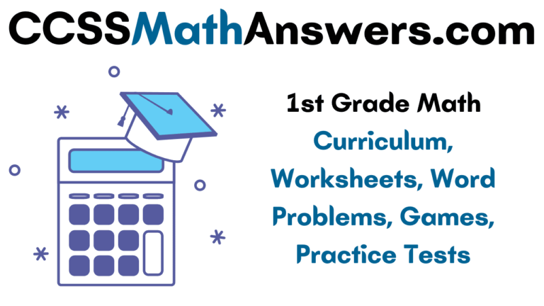 1st Grade Math Curriculum Worksheets Word Problems Games Practice 