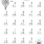 1st Grade Math Test Printable
