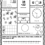 1St Grade Touch Math Worksheets Money Worksheets For Kids 2nd Grade